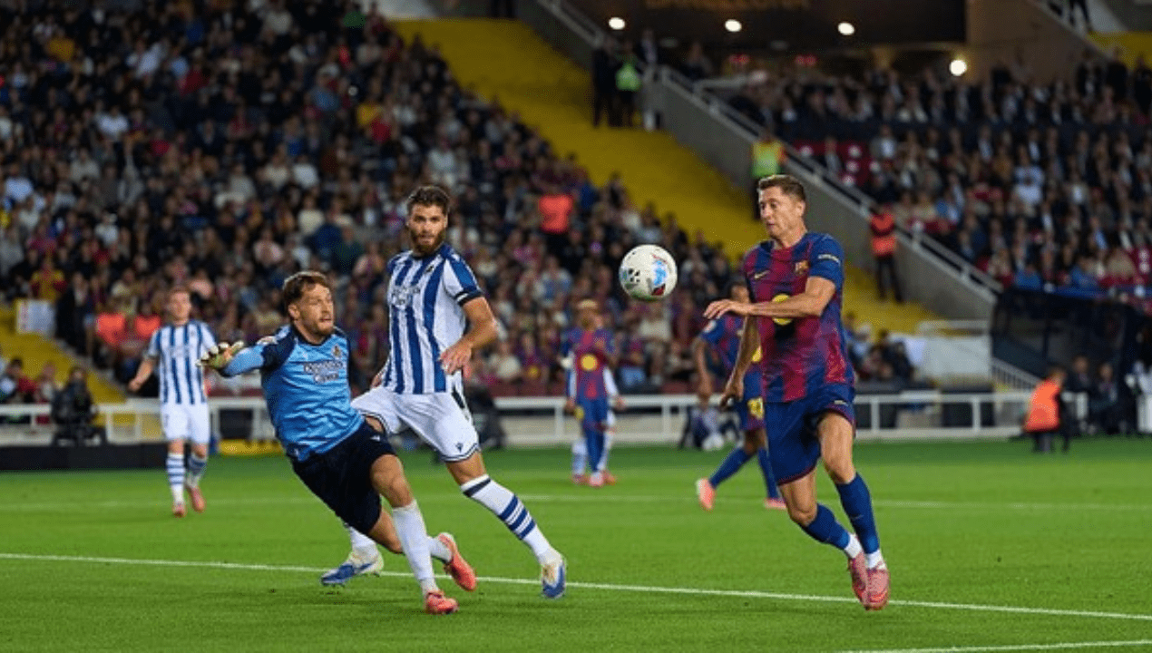 Barcelona Comeback Menang 2-1 Atas Sociedad