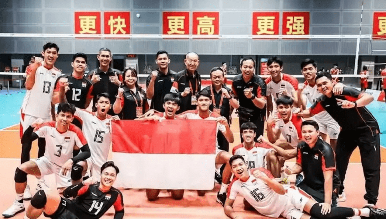 Timnas Voli Indonesia U-21 Juara 19 Dunia Usai Kalahkan Thailand 2025