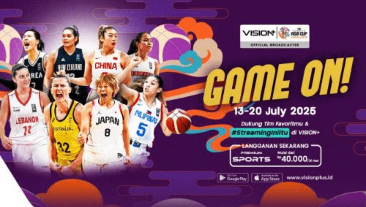 Jadwal FIBA Asia Cup 2025: Streaming Seru di Vision+