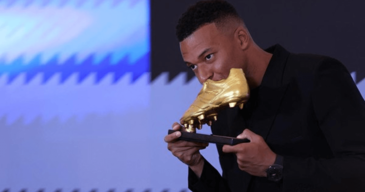 Mbappe Sepatu Emas