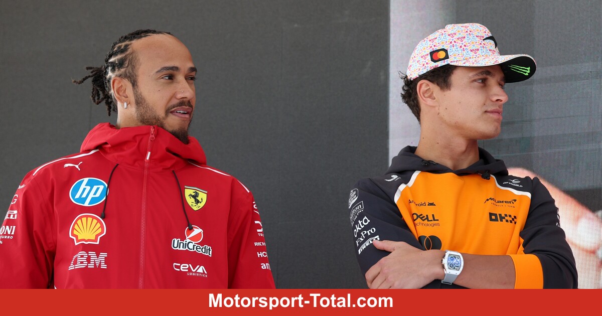 Hamilton Ajak Norris Beradu Kecepatan di Sesi Motor